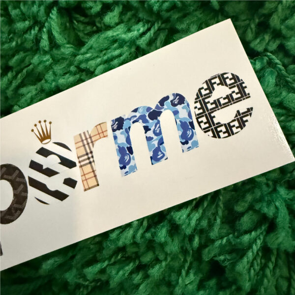SuperMe Box Logo Sticker - Image 3