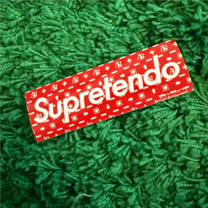 Suprtendo Box Logo Sticker